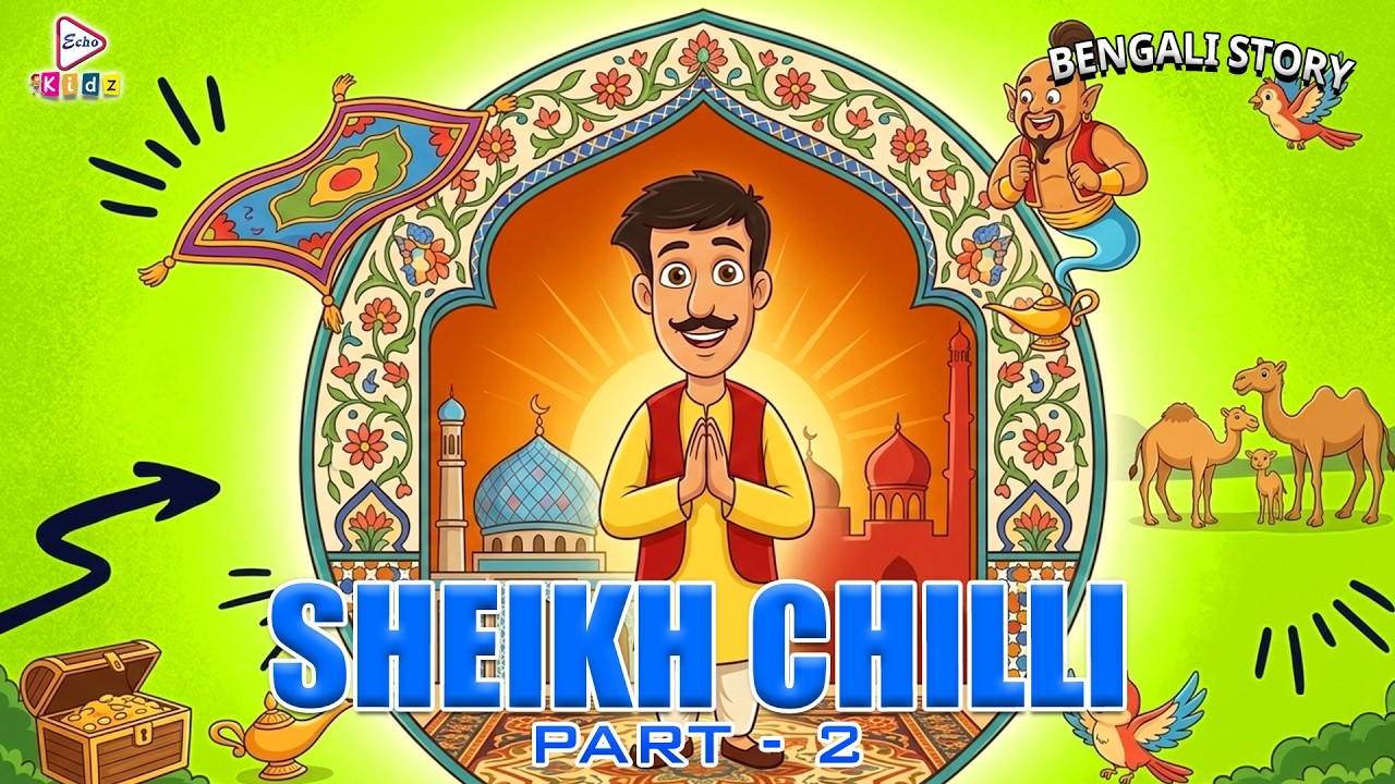 শেখ চিল্লির মজার গল্প | Sheikh Chilli Bengali Story for Kids | Part - 2