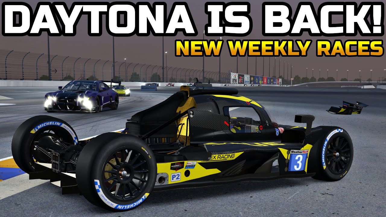 Daytona Is Back But Is It Ruined? - iRacing New Weekly Races