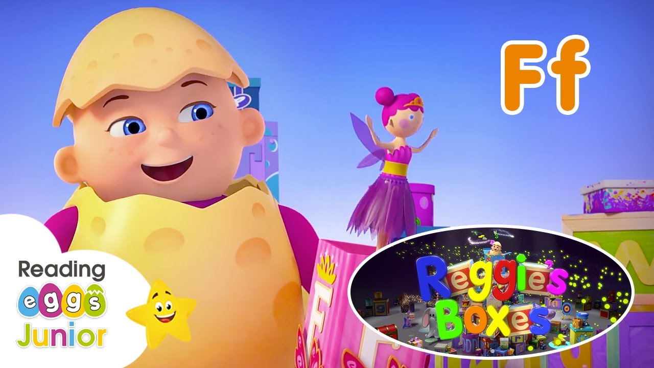 Learn Letter F 🔤 Reggie’s Boxes 🎁 Learning Letters