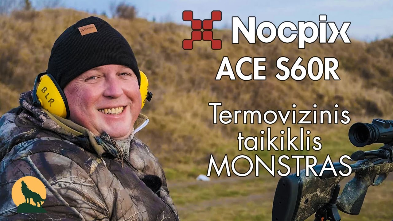 InfiRay evoliucija į Nocpix ACE S60R termovizinį taikiklį