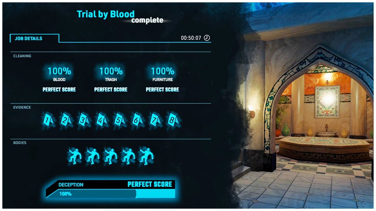 Crime Scene Cleaner Mission 2 - Trial by Blood Perfect Score (No Commentary)