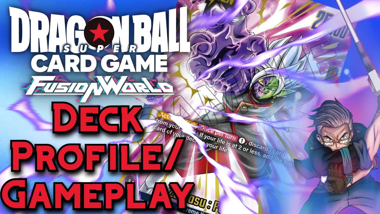 DBSCG Fusion World | Blue Zamasu Deck Profile V2: The Most Defensive Leader In The Game!