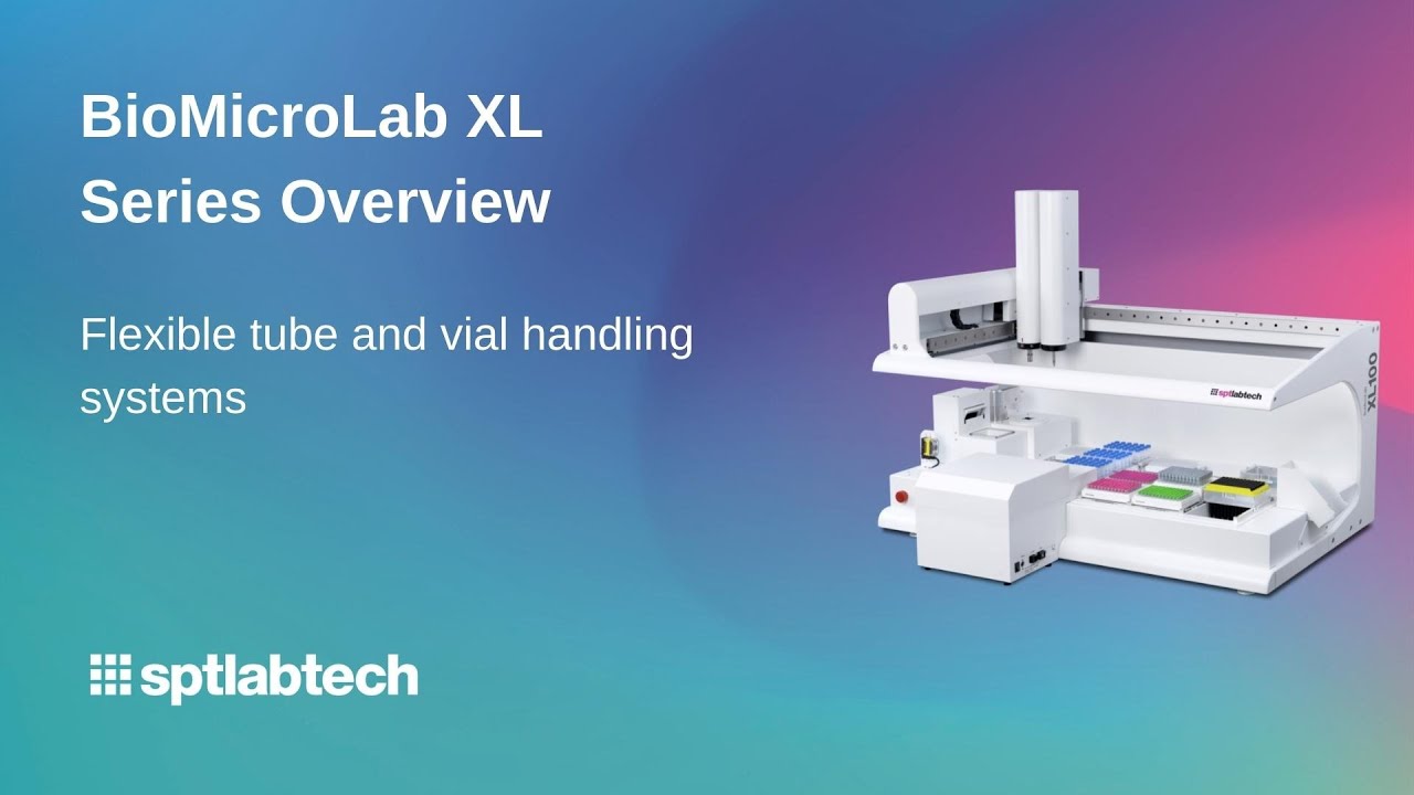 BioMicroLab XL Series Overview - Flexible Tube Tube and Vial Handling Systems for Labs