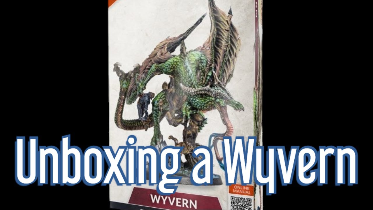 Unboxing and building the Wyvern, Dungeons and Lasers, Archon Studios.