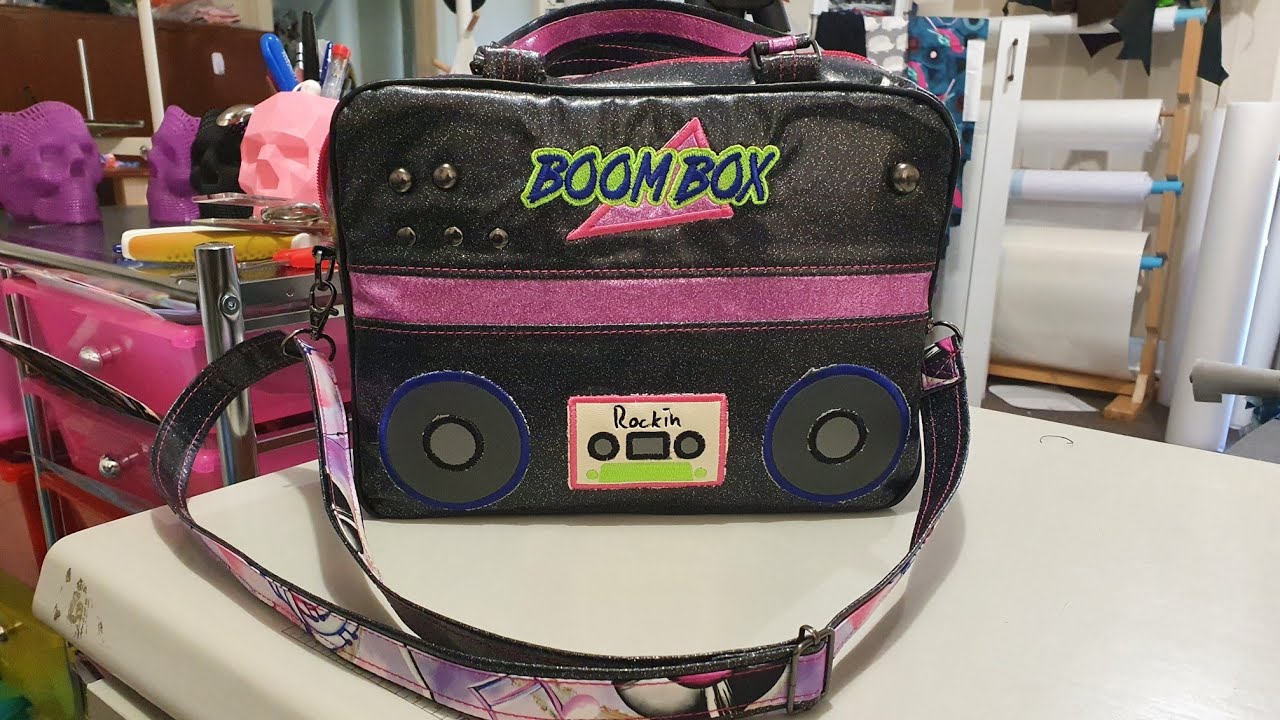 the boom box airliner cabin bag by Billy fifty sewing tutorial