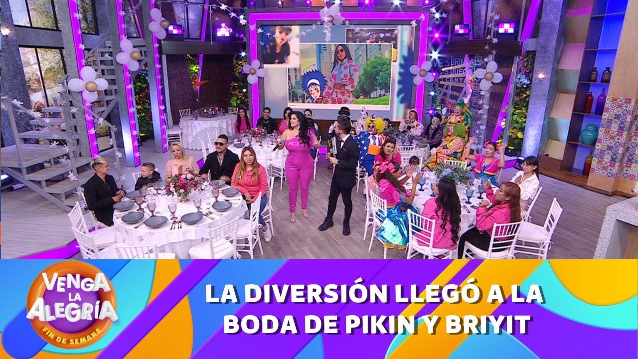 Grandes invitados llegaron a la boda de Pikin | Programa 13 agosto 2023 PARTE 1 | Venga La Alegr&iacute;a