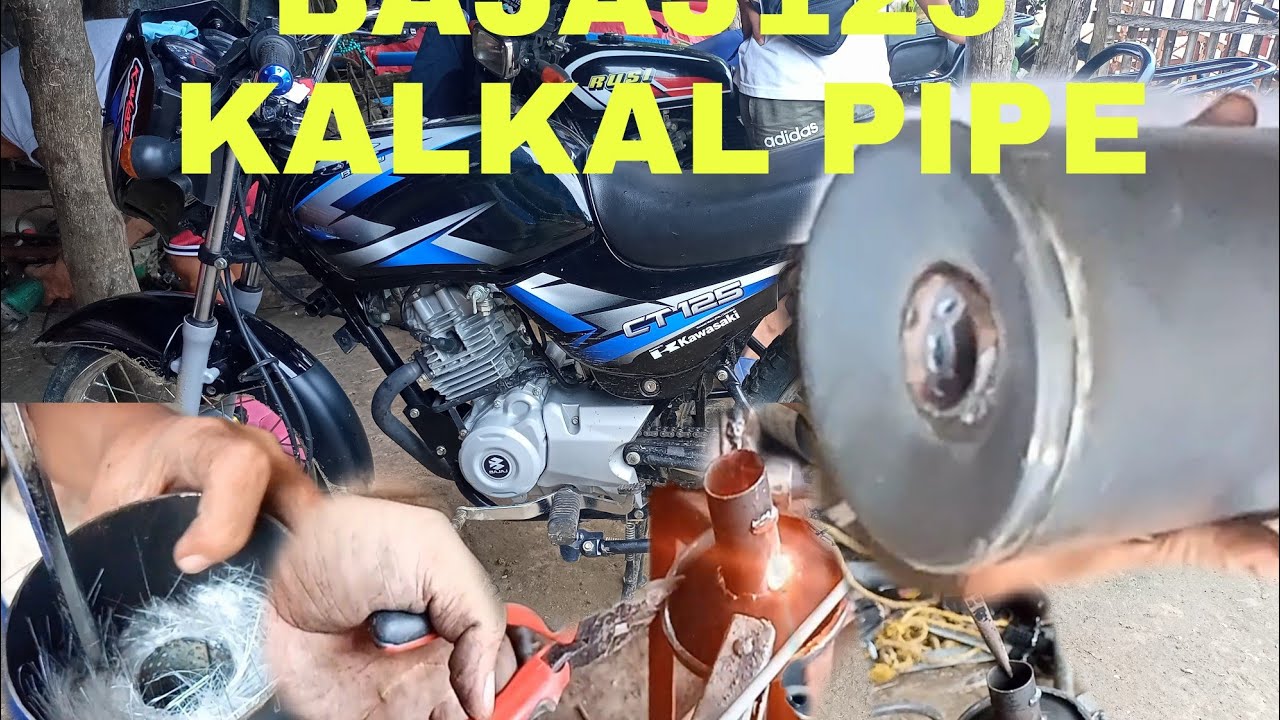 OPERA BAJAJ125 (KALKAL PIPE) TUNOG CHICKIN PIPE ..Philippines