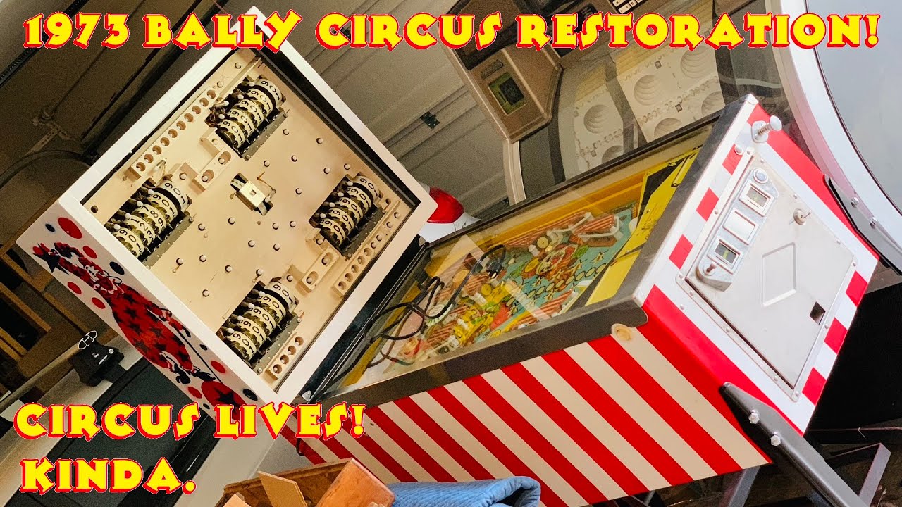 She Rides!  Then, She Dies. - 1973 Bally Circus 2.0 Restoration Update