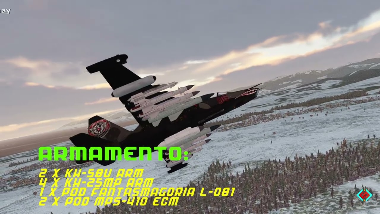 DCS | SEAD con el Su-25T sobre Gudauta