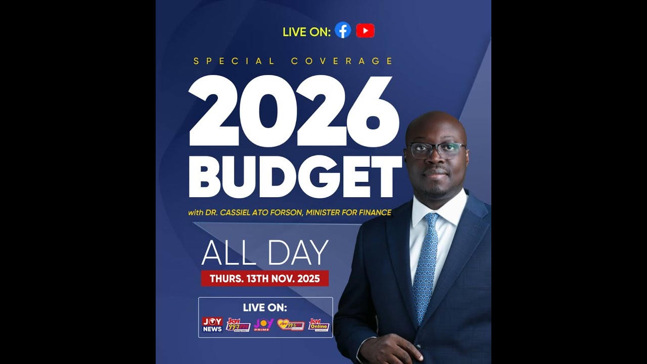 Happening Now: Finance Minister delivers the 2026 Budget Statement LIVE (13-11-2025)