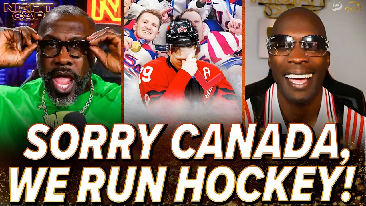 Unc & Ocho TROLL Canada that USA is now the KINGS of Hockey after taking Olympic GOLD! | Nightcap