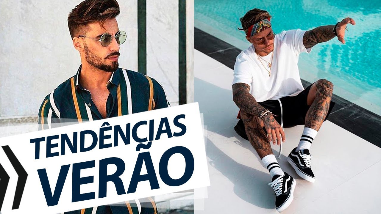 TEND&Ecirc;NCIAS MASCULINAS pro VER&Atilde;O 2019 - Moda Masculina Ver&atilde;o 2019