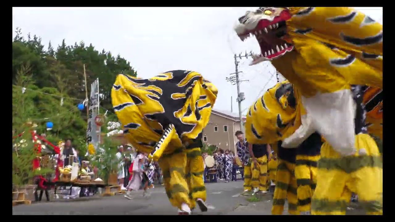 ２０２３大槌町「吉里吉里まつり」北田門前御旅所