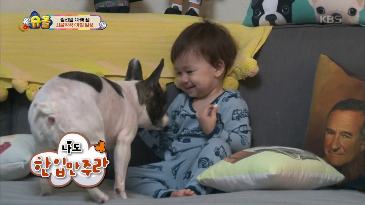 슈퍼맨이 돌아왔다 The Return of Superman - 윌리엄, 하루가 다르게 느는 어휘력!.20180218