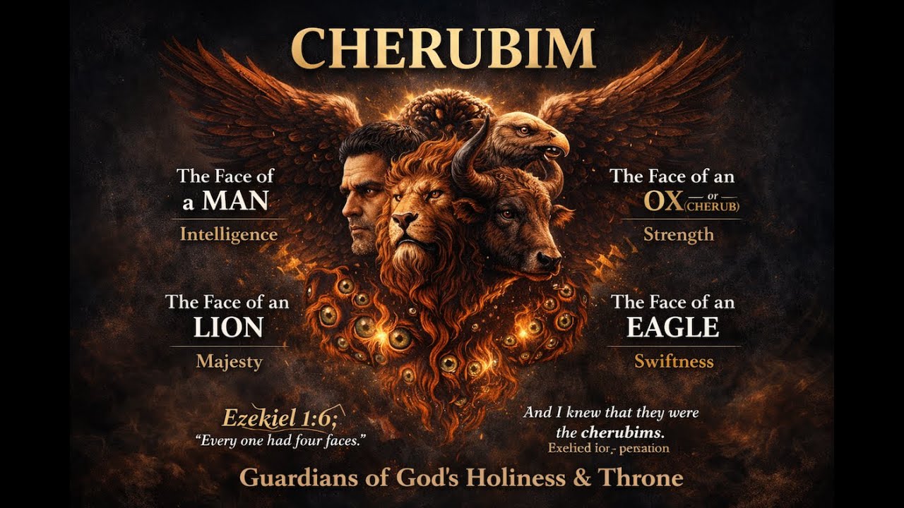 These Angels Don’t Look Anything Like You Were Taught | #Cherubim #BiblicalAngels #AngelsInTheBible