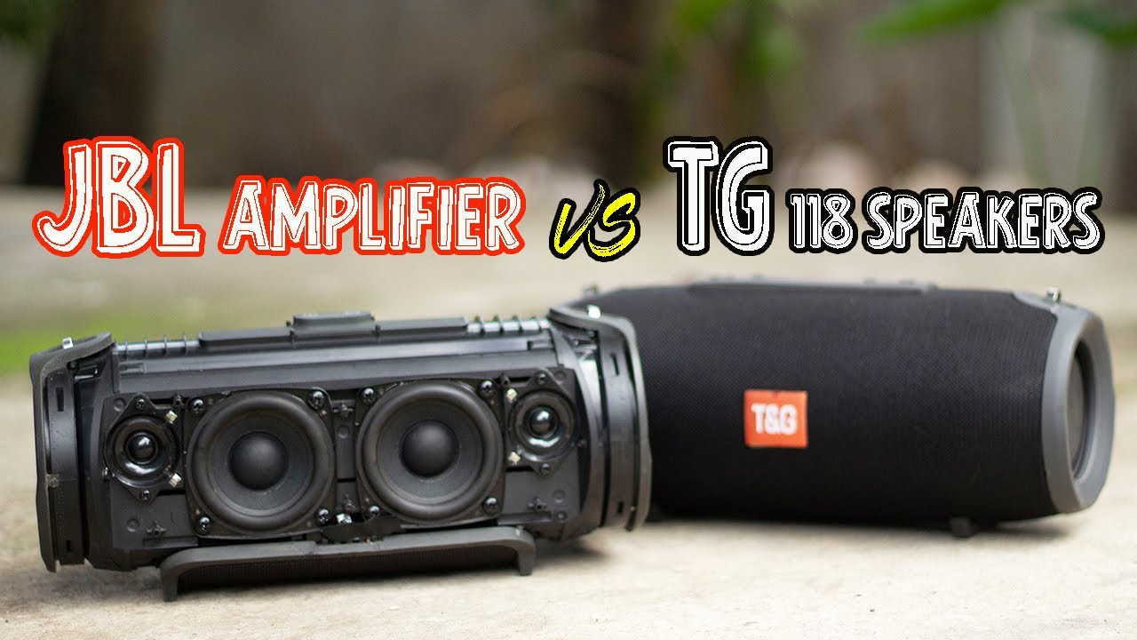 JBL Xtreme Amplifier vs TG 118 Speaker Test