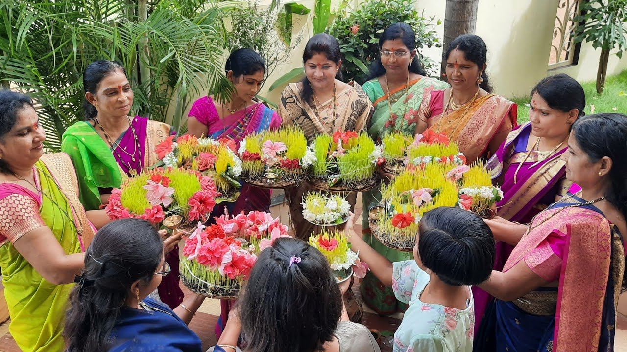 गौरीं पूजन || Gauri Pujan || हरितालिका उत्सव  || Haritalika Utsav 2021 || Nandanwan colony Armori