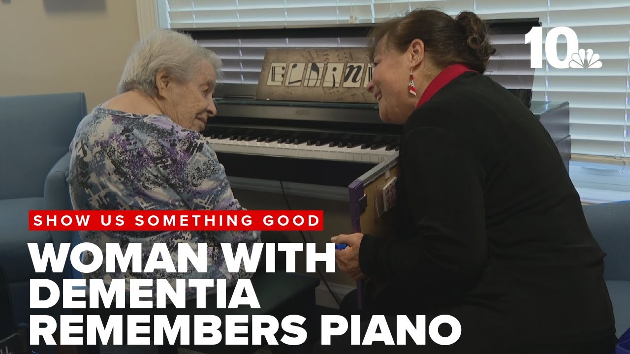 Woman with dementia remembers one thing: her passion for the piano