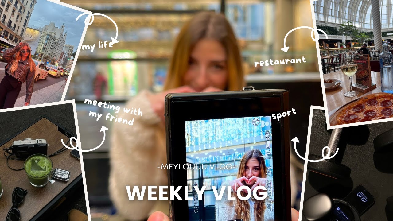 WEEKLY VLOG 📹 : Une semaine dans ma vie