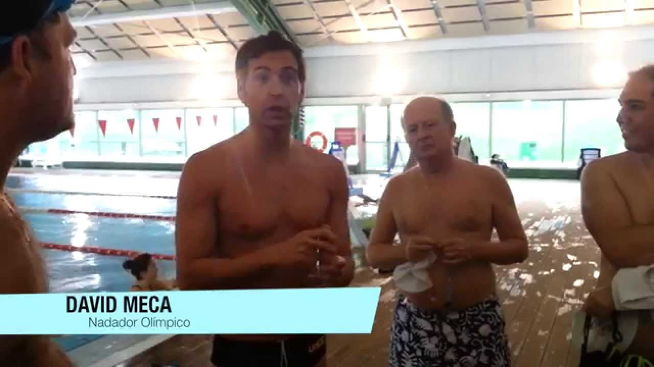 Master Class de natación de David Meca