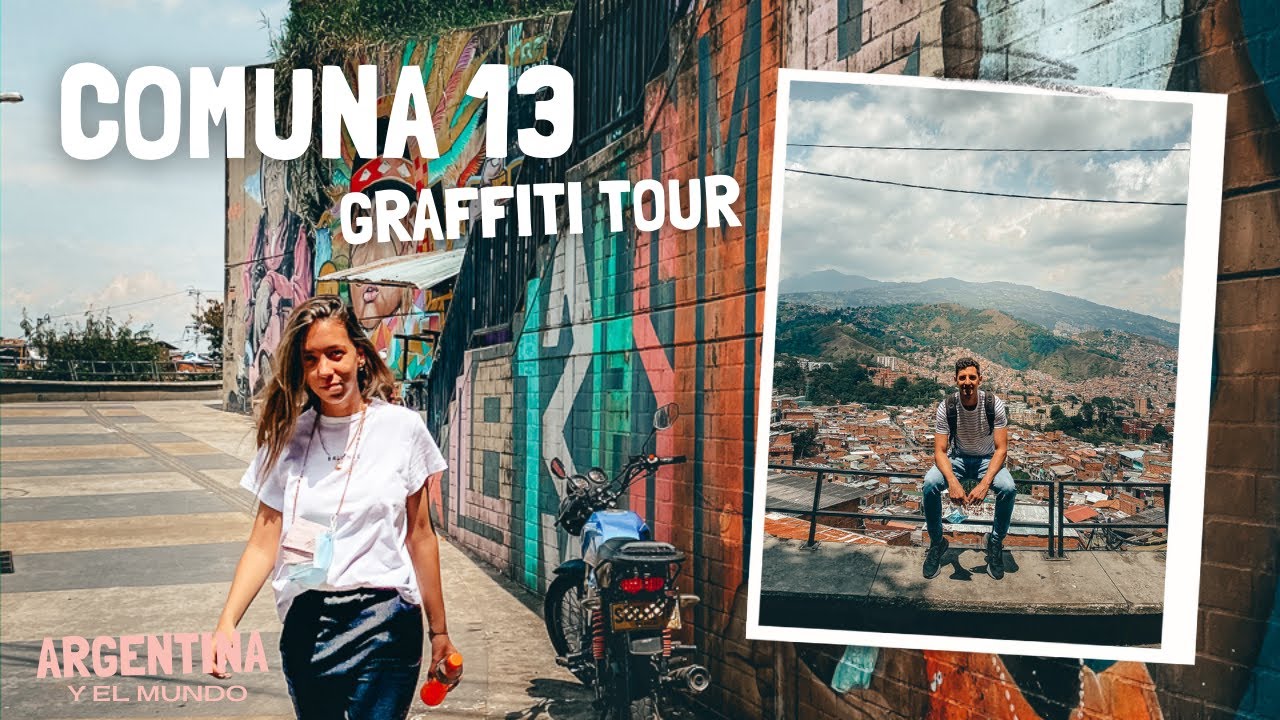 Graffiti tour por LA COMUNA 13 en Medellin : 🏠 Era el BARRIO MAS PELIGROSO - COLOMBIA #5