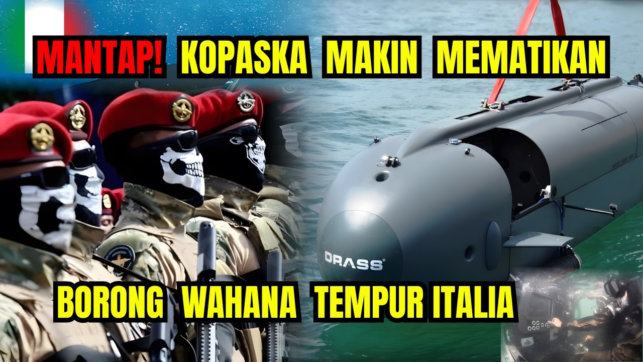 RAHASIA ELITE! Mengenal Drass DS8, Senjata Baru Pasukan Katak TNI AL