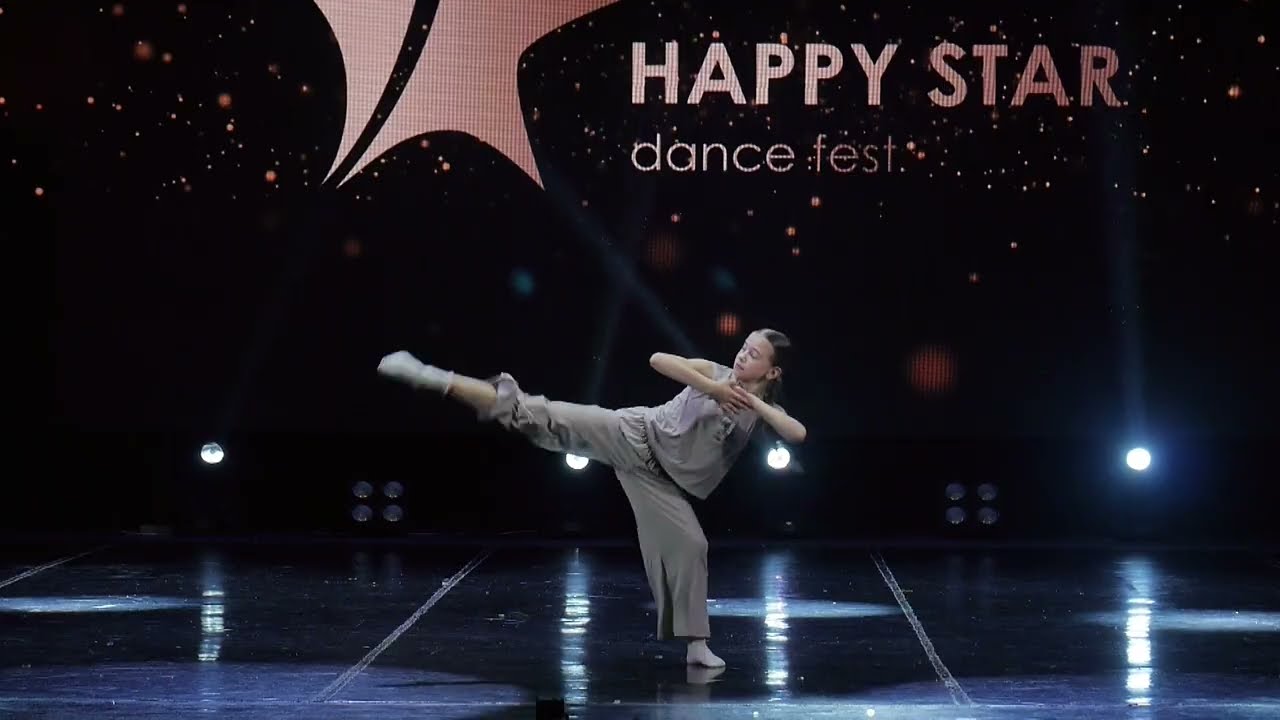 Танцевальный конкурс HAPPY STAR VII. Крец София, г Брест, танец  