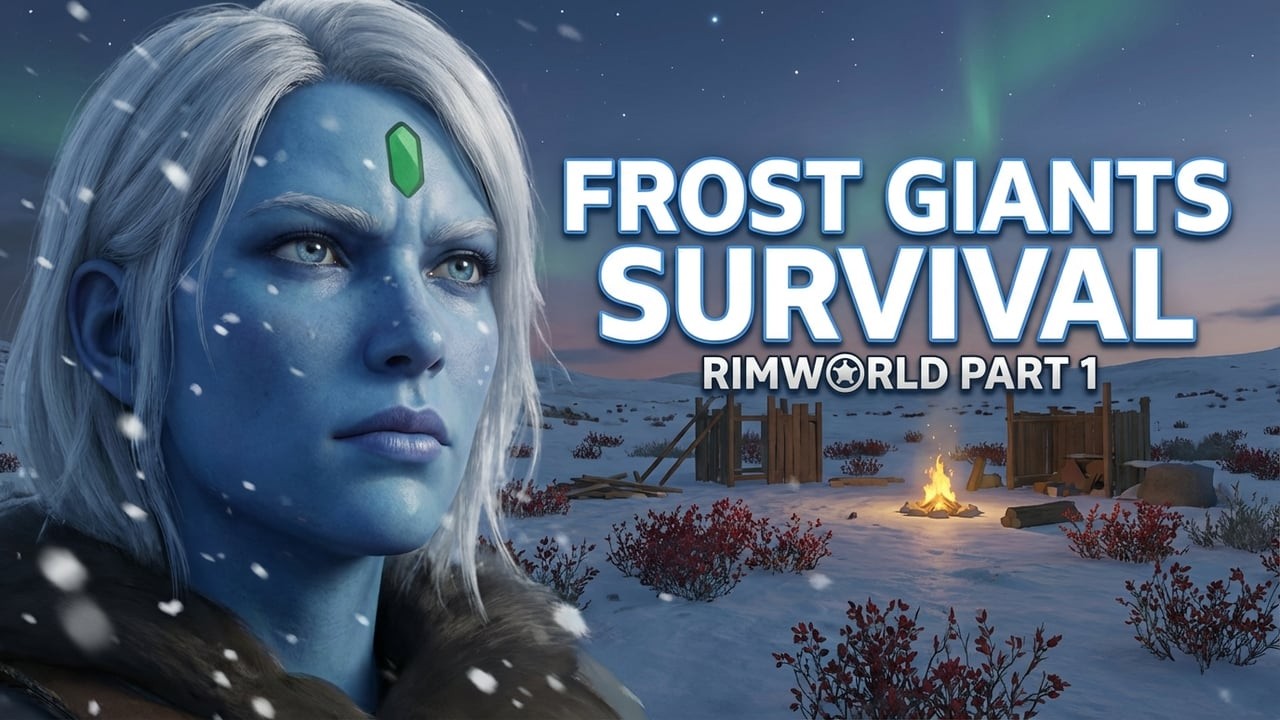 Starting Fresh: Frost Giants Surviving in the Tundra Rimworld Part 1