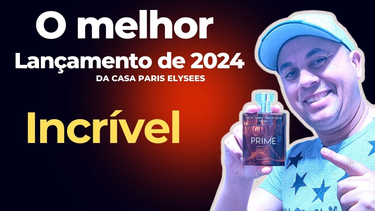 O MELHOR LANÇAMENTO DO ANO DA CASA PARIS ELYSEES ( CONHEÇA O NOVO VODKA PRIME )