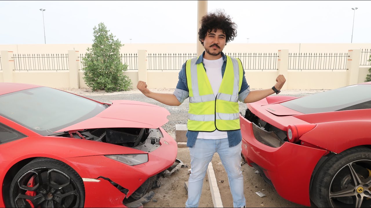 Top 5 Crashed Cars From Dubai Copart ,GTR Skyline , Tesla s , ISF ,