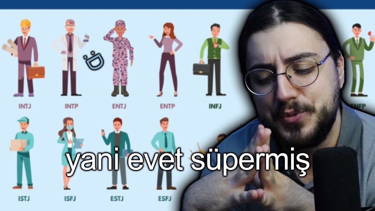 kız: yaaa senin kişilik tipin neee😍😍 ben: evet