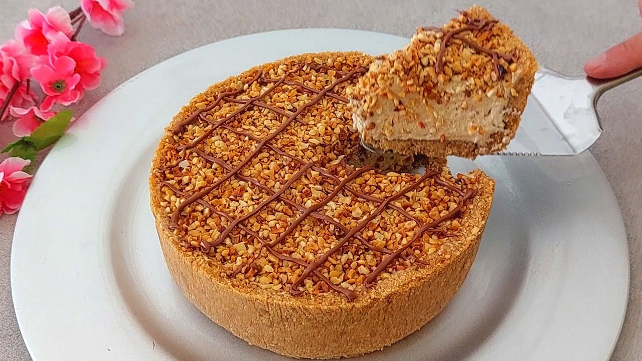 Без духовки! Без желатина! Холодный кофейный торт ☕️! Очень сливочный и супер вкусный!