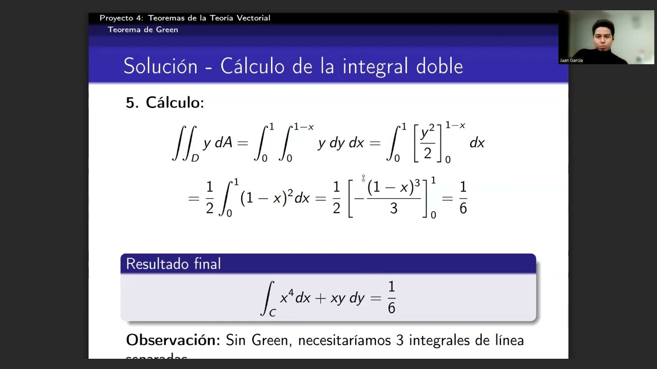Proyecto 4   Teoremas de la teoría vectorial