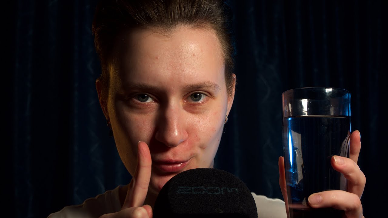 ASMR Inaudible Whispering Fading into Mouth Sounds