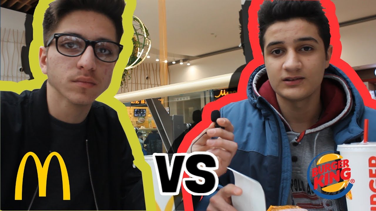 10 AZN MC DONALDS VS. 10 AZN BURGER KİNG!