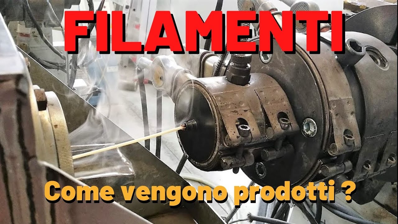 Come si produce un filamento per stampanti 3D ? Tutti i segreti del Techinit #5