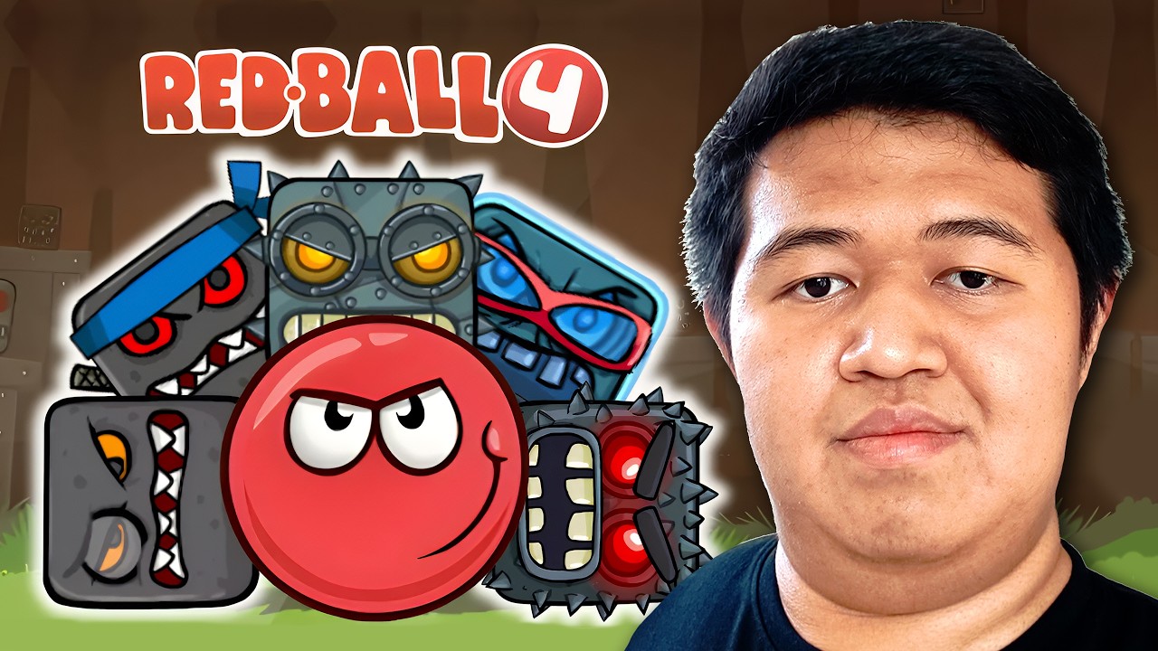 Red Ball 4 - Full Game 100% Walkthrough - All Levels - All Gold Medals - All Gold Clocks