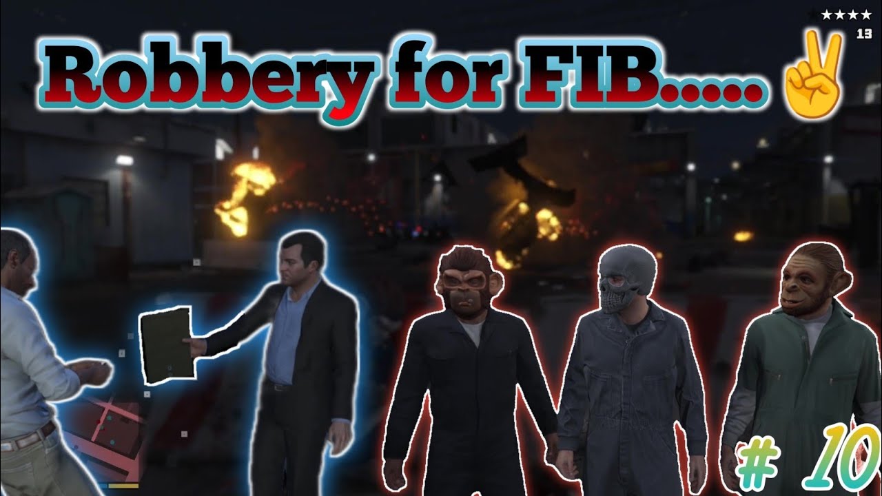 Robbery for FIB Gtf 5 story mood Gtf 5 gameplay Tulu gaming 