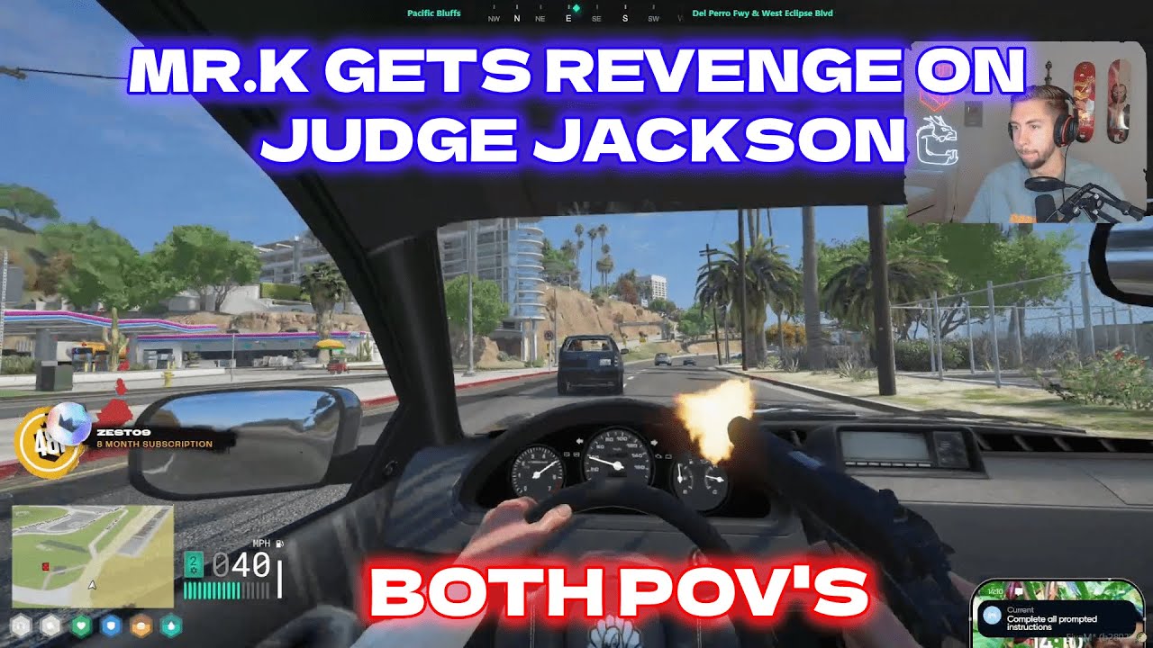Mr.K Assassinates Judge Jackson While He Has Police Escort During Mayor's Wedding...(Both POVs)