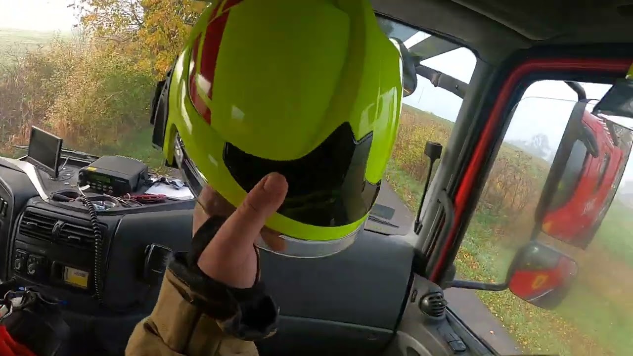 [ALARMOWO] Wypadek w Miniętach. Dojazd do zdarzenia.