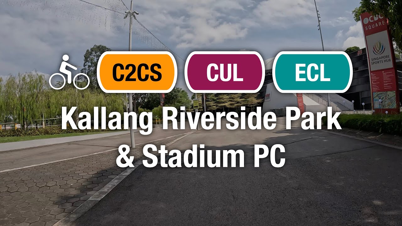 Kallang Riverside Park & Stadium Park Connector | Cycling Bikethrough