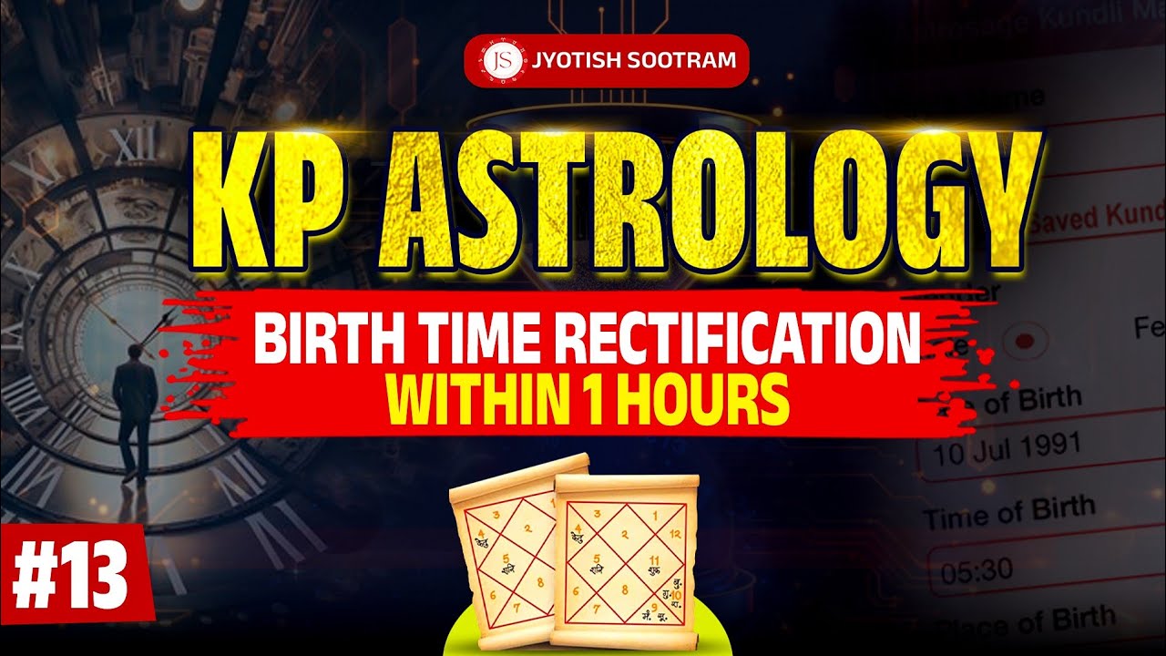 3 Simple Steps to MASTER Birth Time Rectification in Astrology