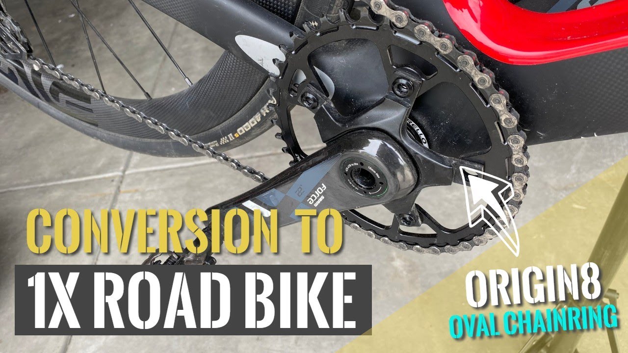 Chinarello 1X Road Bike Chainring Conversion