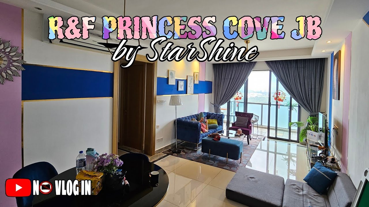 ВИД НА МОРЕ | R&F PRINCESS COVE JB ОТ STARSHINE | 3 СПАЛЬНИ | ЖИЛЬЕ В МАЛАЙЗИИ | #NOVLOG106
