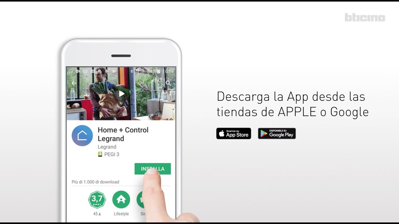 Living Now with Netatmo - Configuración de App Home+Control