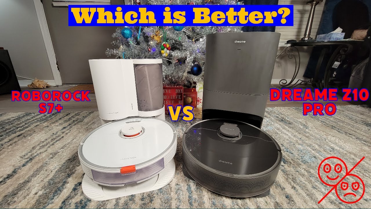 Roborock S7+ vs. Dreame Z10 Pro - Which Robot Vacuum with Auto Empty Dock is Best? Let's Find Out!