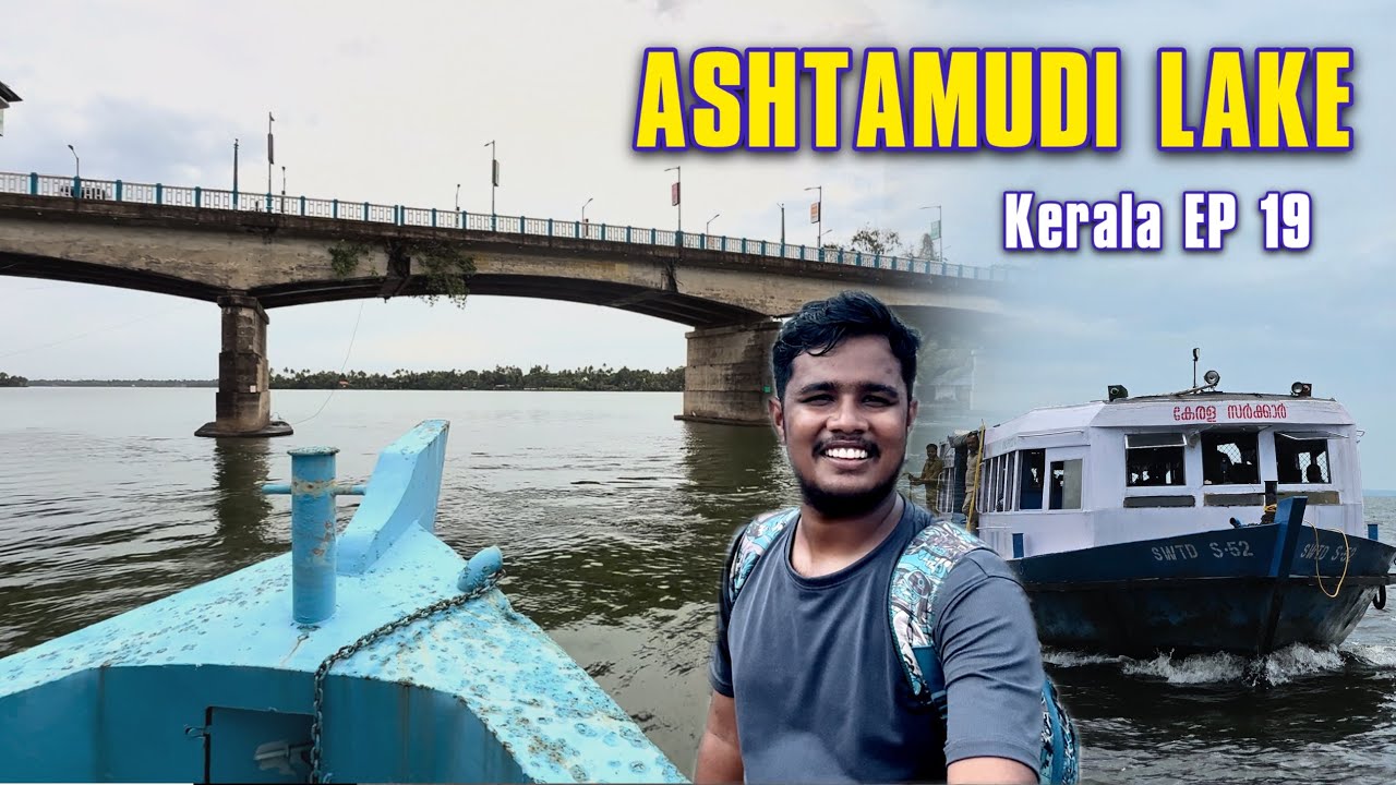 “8 ரூபாயில் படகு பயணம் 😲 Ashtamudi Lake | Kollam ₹20K Trip EP19 | Tamil Travel Vlog”