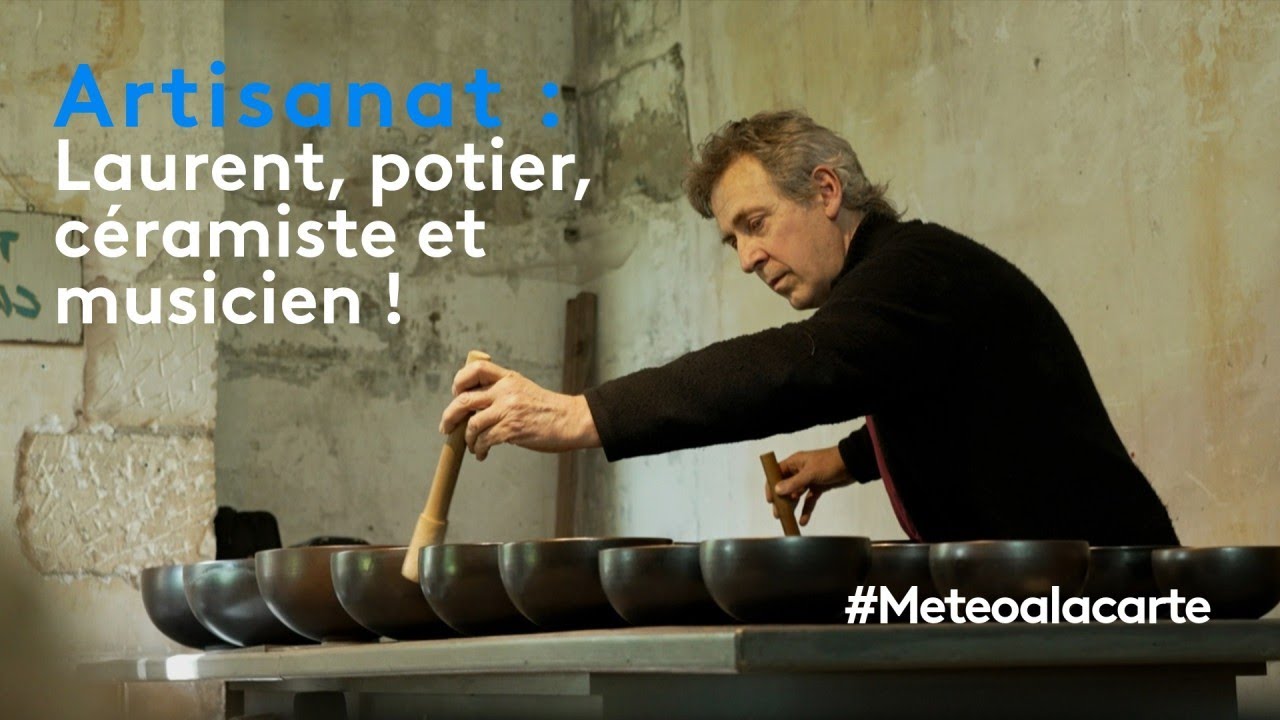 Artisanat : Laurent, potier, céramiste et musicien
