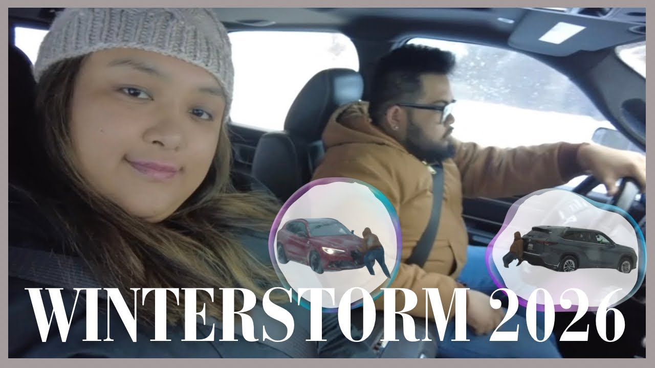OUR WINTER STORM 2026 | Lindsay and AJ