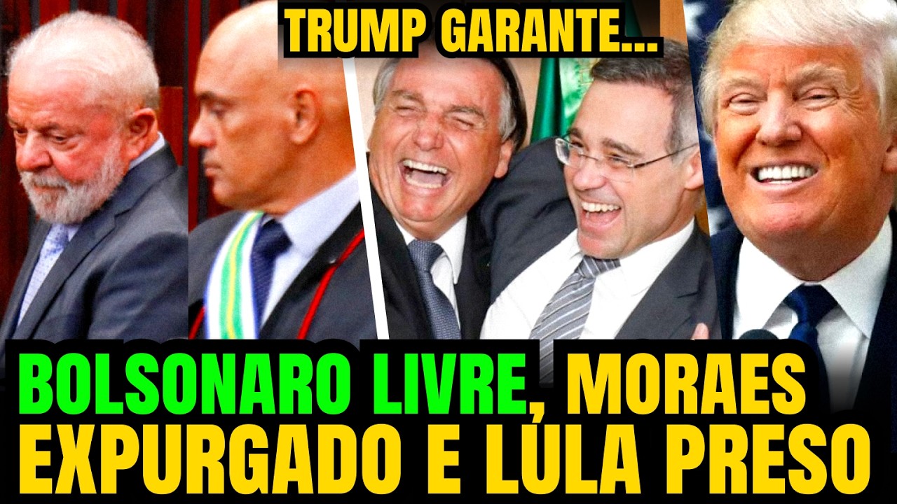 #3 O PLANO TRIPLO: LIBERDADE PARA BOLSONARO, IMPEACHMENT PARA MORAES E CADEIA PARA LULA!